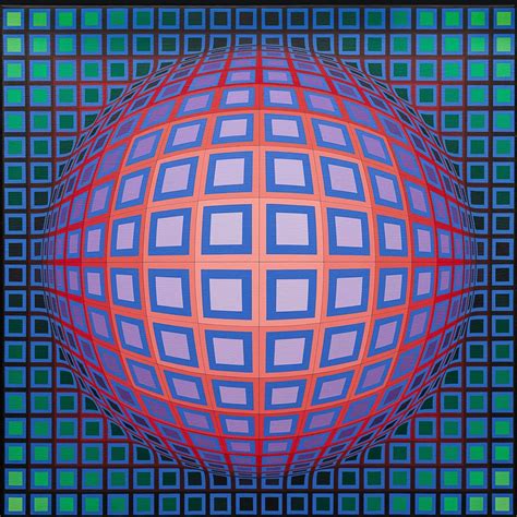 GDS Victor Vasarely (1000×1000) | Arts - Graphism Op Art | Pinterest | Victor vasarely and Paintings