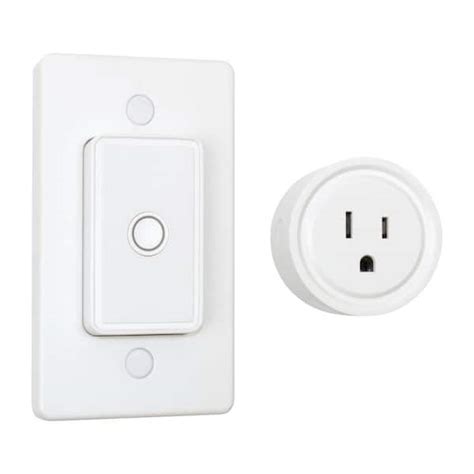 Armacost Lighting Push Button Wireless Remote Control Light Switch ...