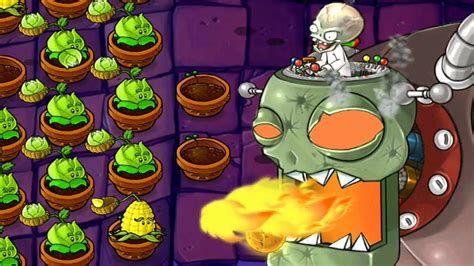 Plants vs. Zombies - ROOF - Level 10 - YouTube