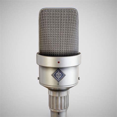 3D model Microphone - Neumann M49 VR / AR / low-poly | CGTrader