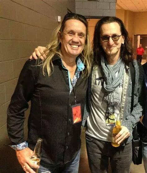 Rock is all about good looks. Nicko McBrain (Iron Maiden) and Geddy Lee ...