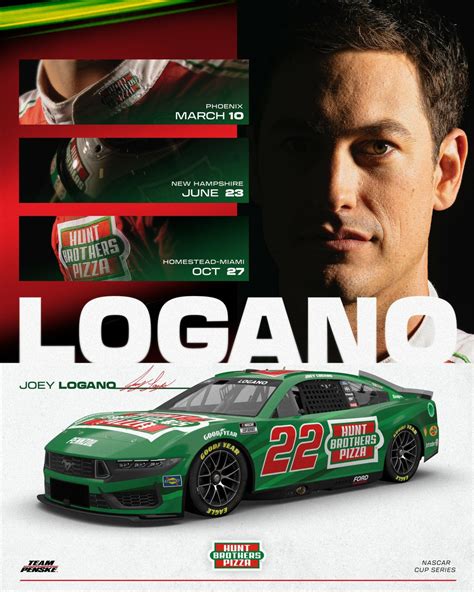 Joey Logano: Hunt Brothers Pizza paint scheme released - Racing News