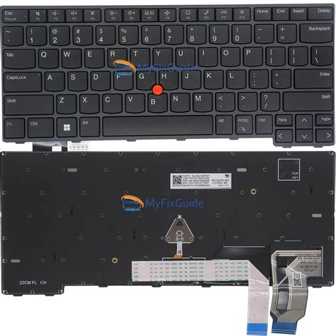 Genuine Backlit Keyboard for Lenovo ThinkPad T14 Gen 1 2 3 4 5