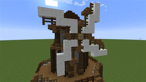 How to Build a Windmill in Minecraft | DiamondLobby