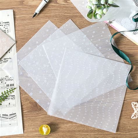 Vellum Paper Pack Patterned Vellum Paper Translucent Paper - Etsy UK