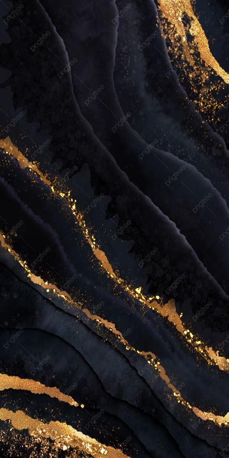 Black Marble Background With Elegant Gold Streaks Wallpaper Image For Free Download - Pngtree