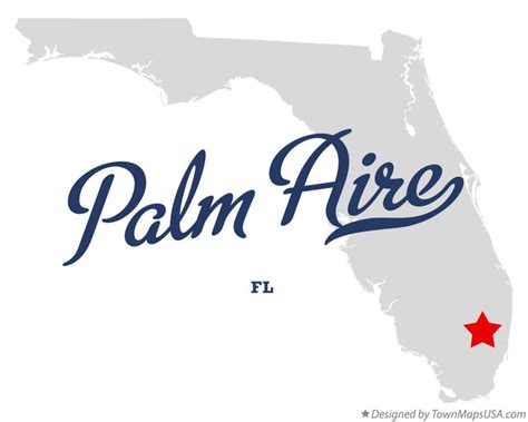 Map of Palm Aire, FL, Florida