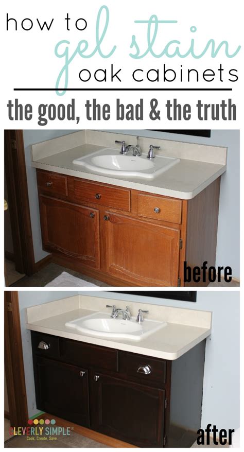 Gel Stain Vs Paint On Kitchen Cabinets | www.resnooze.com