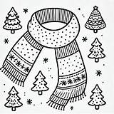 Scarf Coloring Pages 4 Printable For Free Download sketch template