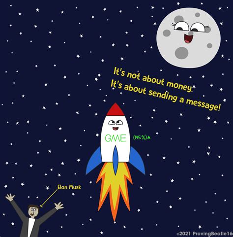 To the moon! (Fan art for Wallstreetbets) by ProvingBeatle16 on DeviantArt