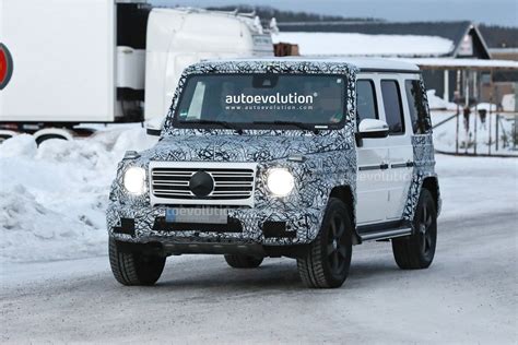 2023 Mercedes-Benz G-Class Spied, It Gets a Mild Facelift and MBUX ...