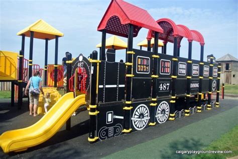 Heritage Park: Train Playground - calgaryplaygroundreview.com