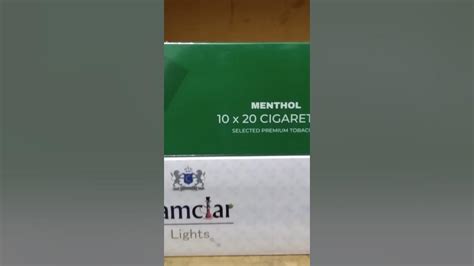 Review Rokok CamClar Light & SMITH Green/Menthol #tidakuntukdijual #hanyasample - YouTube