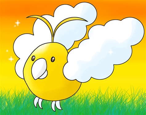 Shiny Swablu by Captain-Dunsparce on DeviantArt