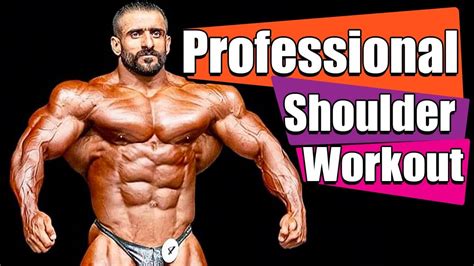 Hadi Choopan | Professional Shoulder Workout - YouTube