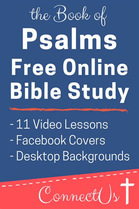 11 Free Bible Study Lessons on the Book of Psalms – ConnectUS