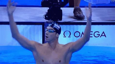 Phelps Olympics GIF - Phelps Olympics Swim - Discover & Share GIFs