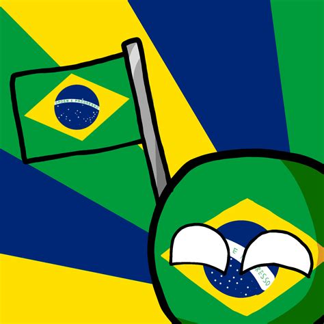 Brazil/Brasil (Countryballs) by Srpaorusky on Newgrounds