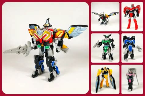 POWER RANGERS MYSTIC FORCE | DX Titan Megazord / Magi Dragon Zord | 10 ...