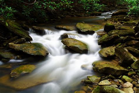 Twin Falls Creek | Creeks & Streams| Free Nature Pictures by ForestWander Nature Photography