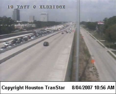 Closure snarls eastbound lanes on Katy Freeway