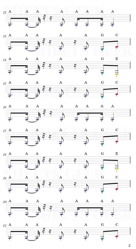 Mortal Kombat Theme | Easy Sheet Music