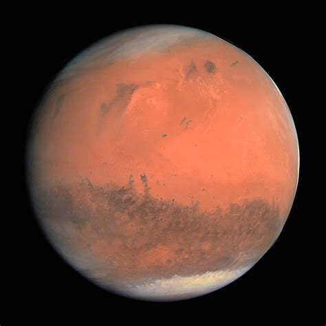 ESA - True-colour image of Mars seen by OSIRIS