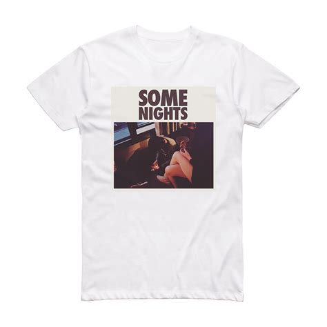 fun. Some Nights Album Cover T-Shirt White – ALBUM COVER T-SHIRTS