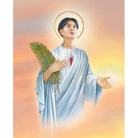 ST PEDRO CALUNGSOD CARDED 8X10 - San Francis