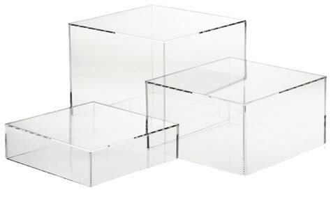 CLEAR ACRYLIC BOXES – Floral Props and Design