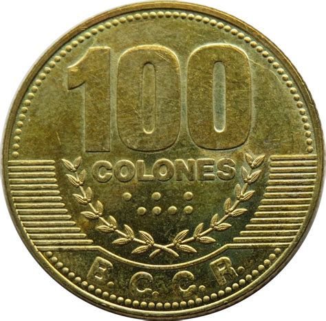 Costa Rica 100 Colones - Foreign Currency