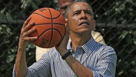 Barack Obama Invited NBA Stars To Play Basketball As Veterans Watched