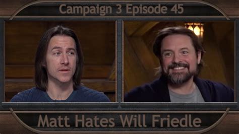 Critical Role Clip | Matt Hates Will Friedle | Campaign 3 Episode 45 ...