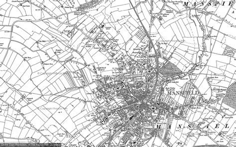 Old Maps of Mansfield, Nottinghamshire - Francis Frith