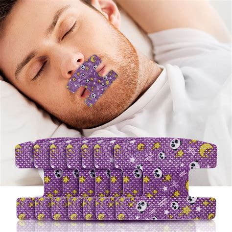 Anti Snoring Patch Nasal Strips Mouth Strips For Sleeping Sleeping Nasal Sticker Sleep Mouth ...