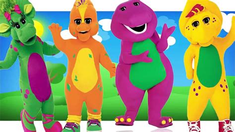 Barney The Dinosaur | Barney & Friends Finger Family Nursery Rhymes ...