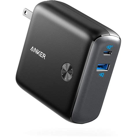 Anker PowerCore Fusion 10000, 20W USB-C Portable Charger 10000mAh 2-in-1 with Power Delivery ...