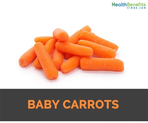 Baby carrots Facts, Health Benefits and Nutritional Value