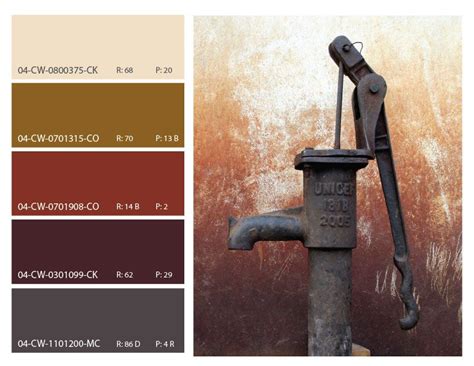 rust color inspiration, rust color scheme, rust color mood board | Rust color schemes, Color ...