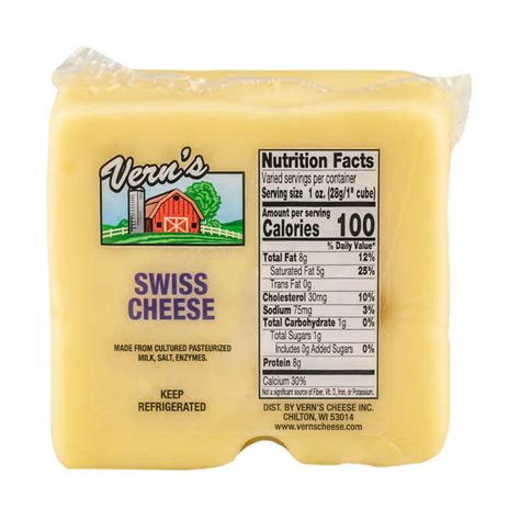 Buy Wisconsin Swiss Cheese Online | Vern's Cheese