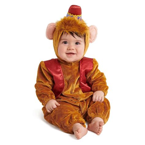 Disney Store Aladdin Baby Size 18-24 Abu Monkey Costume - Sleepwear