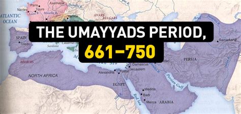 Map Of The Umayyad Caliphate In 750 AD With Cities, 49% OFF