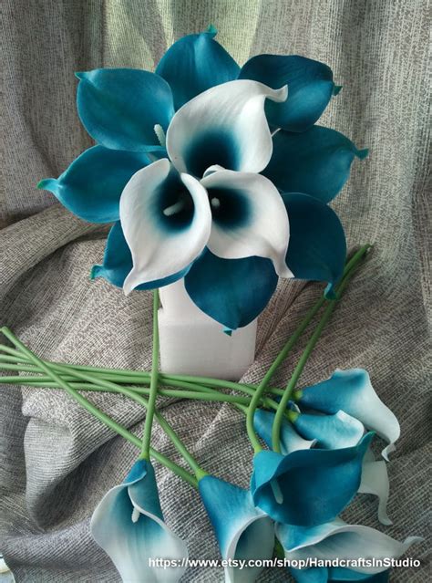 Makayla Scully: Teal Colored Artificial Flowers / Wholesale Uk Teal ...