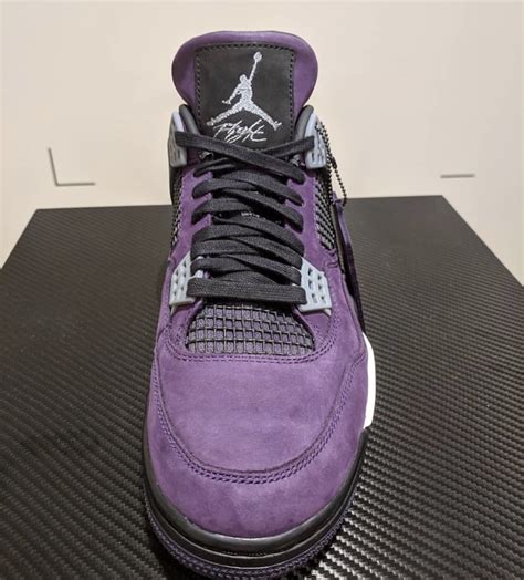 Travis Scott Air Jordan 4 Purple | SneakerFiles