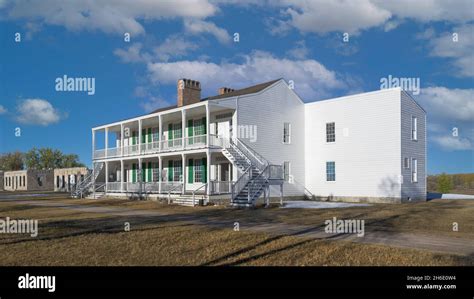 Historic "Old Bedlam" structure at Fort Laramie National Historic Site at 965 Grey Rocks Road in ...