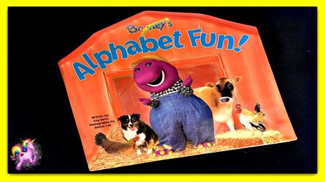 "BARNEY'S ALPHABET FUN!" - Read Aloud - Storybook for kids, children - YouTube