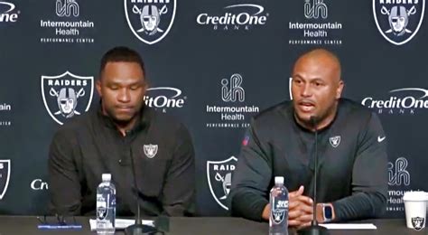 Antonio Pierce's Opening Statement As Raiders HC Was Fiery