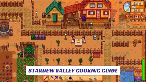 Stardew Valley Cooking Guide - Lawod