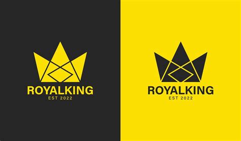 royal king brand logo modern design 14240114 Vector Art at Vecteezy