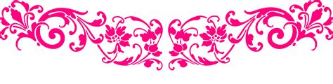 Vintage Scroll Pink Clip Art at Clker.com - vector clip art online, royalty free & public domain